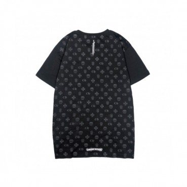 [크롬하츠]Chrome hearts 2020 Mens Logo Casual Short Sleeved Tshirts - 크롬하츠 2020 남성 로고 캐쥬얼 반팔티 Chr0260x.Size(s 