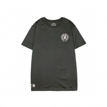 [크롬하츠]Chrome hearts 2020 Mens Logo Casual Short Sleeved Tshirts - 크롬하츠 2020 남성 로고 캐쥬얼 반팔티 Chr0257x.Size(s 