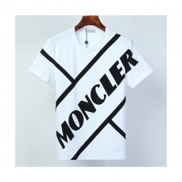[매장판]Moncler 2020 Mens Logo Crew-neck Short Sleeved Tshirts 