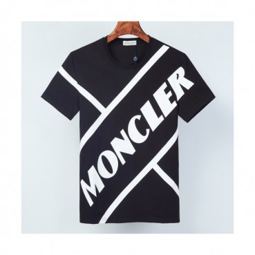 [매장판]Moncler 2020 Mens Logo Crew-neck Short Sleeved Tshirts 