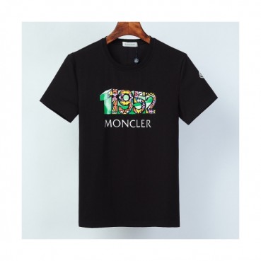 [매장판]Moncler 2020 Mens Logo Crew-neck Short Sleeved Tshirts 