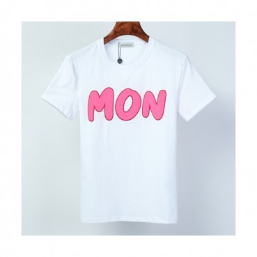 [매장판]Moncler 2020 Mens Logo Crew-neck Short Sleeved Tshirts 