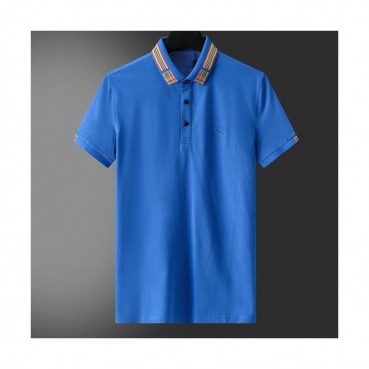 [버버리]Burberry 2020 Mens Logo Cotton Short Sleeved Polo Tshirts - 버버리 2020 남성 로고 코튼 폴로 반팔티 Bur02810x.Size(m 
