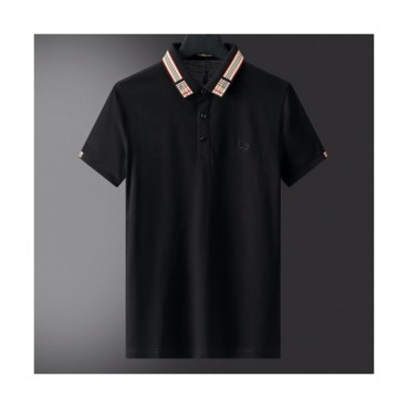 [버버리]Burberry 2020 Mens Logo Cotton Short Sleeved Polo Tshirts - 버버리 2020 남성 로고 코튼 폴로 반팔티 Bur02808x.Size(m 