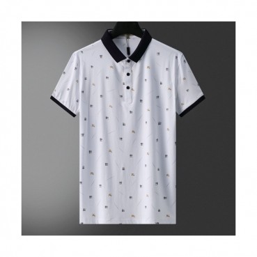 [버버리]Burberry 2020 Mens Logo Cotton Short Sleeved Polo Tshirts - 버버리 2020 남성 로고 코튼 폴로 반팔티 Bur02807x.Size(m 