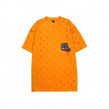 [루이비통]Louis vuitton 2020 Mens Logo Short Sleeved Tshirts - 루이비통 2020 남성 로고 반팔티 Lou02078x.Size(s 