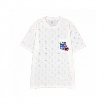 [루이비통]Louis vuitton 2020 Mens Logo Short Sleeved Tshirts - 루이비통 2020 남성 로고 반팔티 Lou02077x.Size(s 