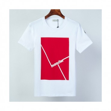 [매장판]Moncler 2020 Mens Logo Crew-neck Short Sleeved Tshirts 
