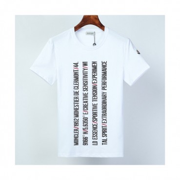[매장판]Moncler 2020 Mens Logo Crew-neck Short Sleeved Tshirts 