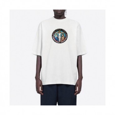 [발렌시아가]Balenciaga 2020 Mm/Wm Logo Cotton Short Sleeved Tshirts - 발렌시아가 2020 남자 로고 오버사이즈 코튼 반팔티 Bal0680x.Size(xs 