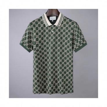 [매장판]Gucci 2020 Mens Logo Short Sleeved Polo Tshirts - 구찌 2020 남성 로고 폴로 반팔티 Guc02916x.Size(m 