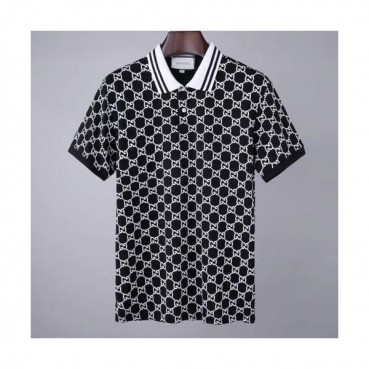 [매장판]Gucci 2020 Mens Logo Short Sleeved Polo Tshirts - 구찌 2020 남성 로고 폴로 반팔티 Guc02914x.Size(m 