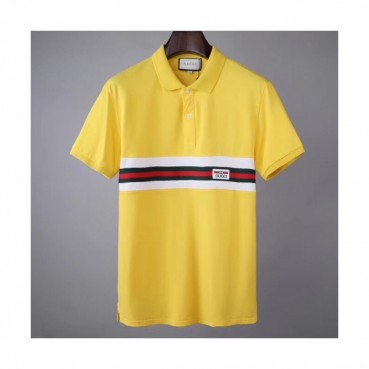 [매장판]Gucci 2020 Mens Logo Short Sleeved Polo Tshirts - 구찌 2020 남성 로고 폴로 반팔티 Guc02911x.Size(m 