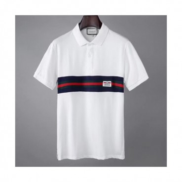 [매장판]Gucci 2020 Mens Logo Short Sleeved Polo Tshirts - 구찌 2020 남성 로고 폴로 반팔티 Guc02910x.Size(m 