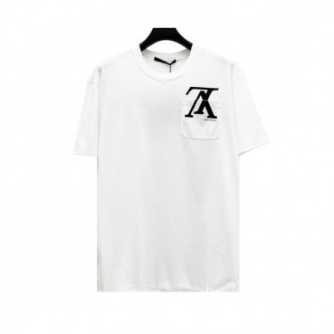 [루이비통]Louis vuitton 2020 Mens Logo Short Sleeved Tshirts - 루이비통 2020 남성 로고 반팔티 Lou02063x.Size(xs