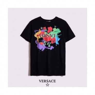 [베르사체]Versace 2020 Mens Logo Short Sleeved Tshirts - 베르사체 2020 남성 메두사 반팔티 Ver0674x.Size(s 