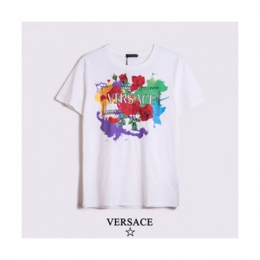 [베르사체]Versace 2020 Mens Logo Short Sleeved Tshirts - 베르사체 2020 남성 메두사 반팔티 Ver0674x.Size(s 