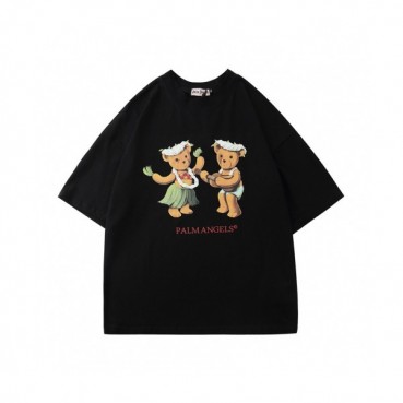 [팜 엔젤스]Palm Angels 2020 Mm/Wm Logo Cotton Short Sleeved Tshirts - 팜 엔젤스 2020 남/녀 로고 코튼 반팔티셔츠 Pam0168x.Size(s 