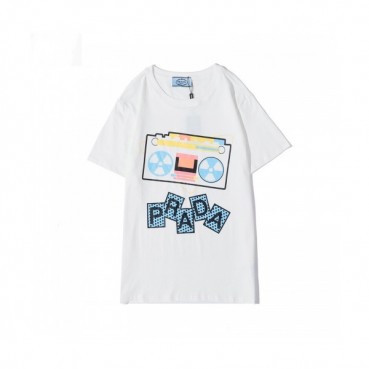 [프라다]Prada 2020 Mens Basic Logo Short Sleeved Tshirts  - 프라다 2020 남성 베이직 로고 반팔티 Pra0204x.Size(s 