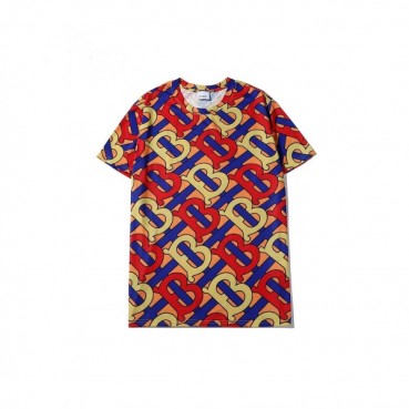 [버버리]Burberry 2020 Mm/Wm Logo Cotton Short Sleeved Tshirts - 버버리 2020 남/녀 로고 코튼 반팔티 Bur02798x.Size(m 