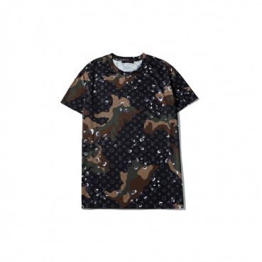 Louis vuitton 2020 Mens Logo Cotton Short Sleeved Tshirts - 루이비통 2020 남성 로고 코튼 반팔티 Lou02044x.Size(m 