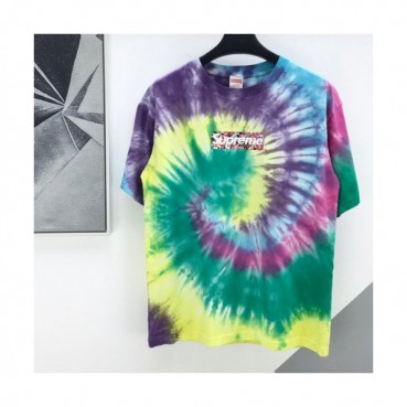[슈프림]Supreme 2020 Mens Logo Cotton Short Sleeved Tshirts - 슈프림 2020 남성 로고 코튼 반팔티 Sup0101x.Size(s 