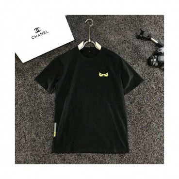 [펜디]Fendi 2020 Mens Logo Casual Short Sleeved Tshirts - 펜디 2020 남성 로고 캐쥬얼 코튼 반팔티 Fen0756x.Size(s 