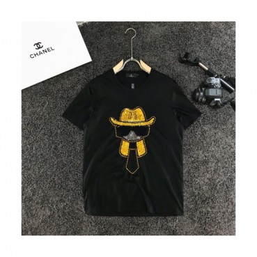 [펜디]Fendi 2020 Mens Logo Casual Short Sleeved Tshirts - 펜디 2020 남성 로고 캐쥬얼 코튼 반팔티 Fen0752x.Size(s 