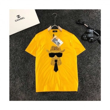 [펜디]Fendi 2020 Mens Logo Casual Short Sleeved Tshirts - 펜디 2020 남성 로고 캐쥬얼 코튼 반팔티 Fen0751x.Size(s 