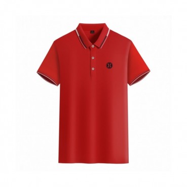 [에르메스]Hermes 2020 Mens Silket Short Sleeved Polo Tshirts - 에르메스 2020 남성 실켓 폴로 반팔티 Her0498x.Size(m 