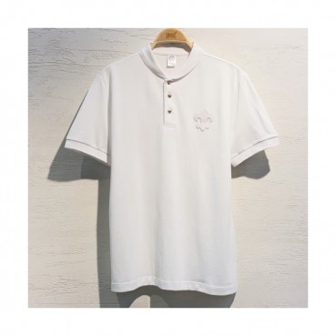 [크롬하츠]Chrome hearts 2020 Mens Logo Casual Short Sleeved PoloTshirts - 크롬하츠 2020 남성 로고 캐쥬얼 폴로 반팔티 Chr0229x.Size(s 