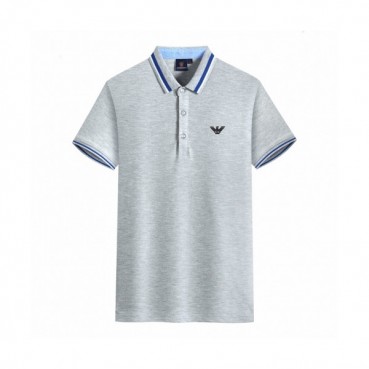 [알마니]Armani 2020 Mens Logo Silket Short Sleeved Tshirts - 알마니 2020 남성 로고 실켓 반팔티 Arm0719x.Size(m 