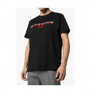 [지방시]Givenchy 2020 Mens Logo Silket Short Sleeved Tshirts - 지방시 2020 남성 로고 실켓 반팔티 Giv0419x.Size(m 