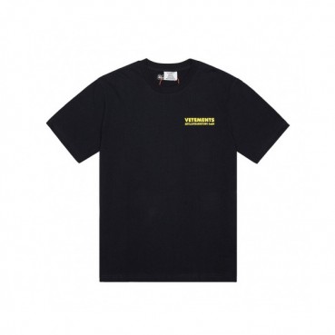 [베트멍]Vetements 2020 Mm/Wm Printing Logo Cotton Short Sleeved Oversize Tshirts - 베트멍 2020 남/녀 프린팅 로고 코튼 오버사이즈 반팔티 Vet0081x.Size(s 