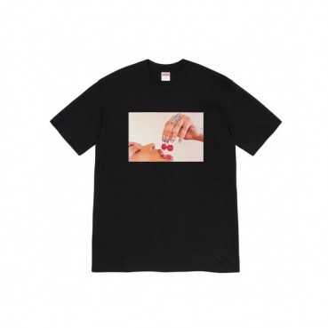 [슈프림]Supreme 2020 Mens Logo Cotton Short Sleeved Tshirts - 슈프림 2020 남성 로고 코튼 반팔티 Sup0094x.Size(s 