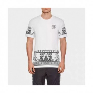 [베르사체]Versace 2020 Mens Logo Silket Short Sleeved Tshirts - 베르사체 2020 남성 메두사 실켓 반팔티 Ver0669x.Size(s 