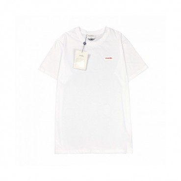 [샤넬]Chanel 2020 Mm/Wm 'CC' Logo Cotton Short Sleeved Tshirts - 샤넬 2020 남/녀 'CC'로고 코튼 반팔티 Cnl0594x.Size(s 