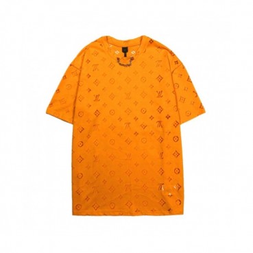 [루이비통]Louis vuitton 2020 Mens Logo Cotton Short Sleeved Tshirts - 루이비통 2020 남성 로고 코튼 반팔티 Lou02029x.Size(s 