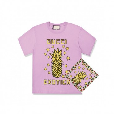 [매장판]Gucci 2020 Mm/Wm Logo Cotton Short Sleeved Tshirts - 구찌 2020 남/녀 로고 코튼 반팔티 Guc02868x.Size(s 