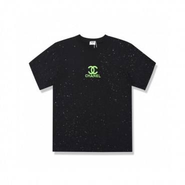 [샤넬]Chanel 2020 Mm/Wm 'CC' Logo Cotton Short Sleeved Tshirts - 샤넬 2020 남/녀 'CC'로고 코튼 반팔티 Cnl0593x.Size(s 