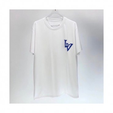 [루이비통]Louis vuitton 2020 Mens Logo Cotton Short Sleeved Tshirts - 루이비통 2020 남성 로고 코튼 반팔티 Lou02016x.Size(s 