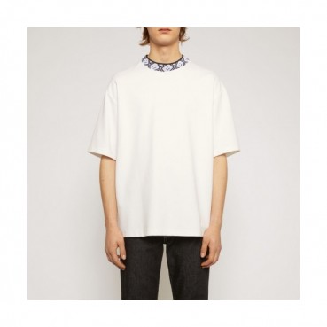 [아크네]Acne 2020 Studios Mm/Wm Logo Cotton Short Sleeved Tshirts - 아크네 스튜디오 2020 남/녀 로고 코튼 반팔티 Acn0083x.Size(2xs 