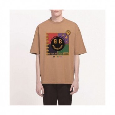 [발렌시아가]Balenciaga 2020 Mm/Wm Logo Cotton Short Sleeved Tshirts - 발렌시아가 2020 남자 로고 오버사이즈 코튼 반팔티 Bal0661x.Size(xs 