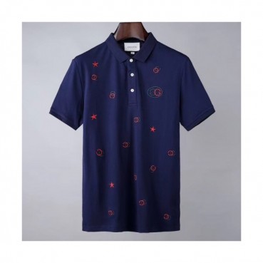 [매장판]Gucci 2020 Mm/Wm Logo Cotton Short Sleeved Polo Tshirts - 구찌 2020 남/녀 로고 코튼 폴로 반팔티 Guc02858x.Size(m 