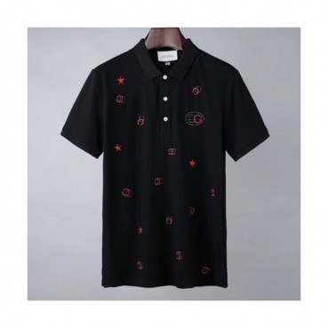 [매장판]Gucci 2020 Mm/Wm Logo Cotton Short Sleeved Polo Tshirts - 구찌 2020 남/녀 로고 코튼 폴로 반팔티 Guc02856x.Size(m 