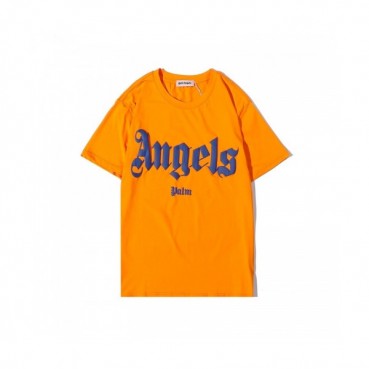 [팜 엔젤스]Palm Angels 2020 Mm/Wm Logo Cotton Short Sleeved Tshirts - 팜 엔젤스 2020 남/녀 로고 코튼 반팔티셔츠 Pam0159x.Size(s 