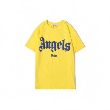 [팜 엔젤스]Palm Angels 2020 Mm/Wm Logo Cotton Short Sleeved Tshirts - 팜 엔젤스 2020 남/녀 로고 코튼 반팔티셔츠 Pam0158x.Size(s 