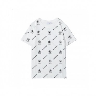 [발렌시아가]Balenciaga 2020 Mm/Wm Logo Cotton Short Sleeved Tshirts - 발렌시아가 2020 남자 로고 오버사이즈 코튼 반팔티 Bal0656x.Size(s 