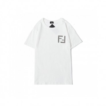 [펜디]Fendi 2020 Mens Logo Casual Short Sleeved Tshirts - 펜디 2020 남성 로고 캐쥬얼 코튼 반팔티 Fen0748x.Size(s 