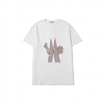 [매장판]Moncler 2020 Mens Logo Crew-neck Short Sleeved Tshirts 
